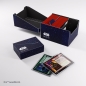 Preview: Gamegenic Card Back Twin Suns Soft Crate 100+ (Blau)