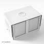 Preview: Gamegenic Double Deck Pod 120+ (Weiß)