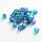 Preview: Gamegenic Galaxy Series D6 Würfel Set "Neptune" (36 Dice)