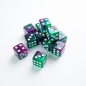 Preview: Gamegenic Galaxy Series D6 Würfel Set "Aurora" (12 Dice)