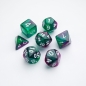 Preview: Gamegenic - Galaxy Series - Aurora - RPG Dice Set (7pcs)