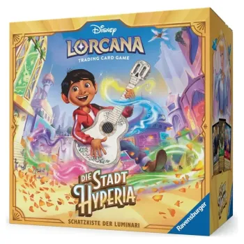 Disney-Lorcana-Die-Stadt-Hyperia-Schatzkiste-der-Luminari-Deutsch