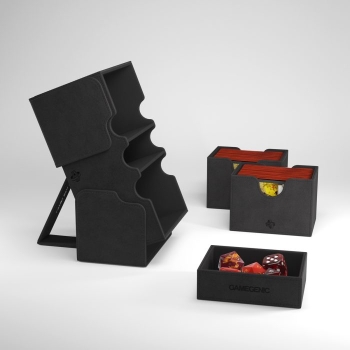 Gamegenic Stronghold 200+ XL Deck Box (Schwarz)