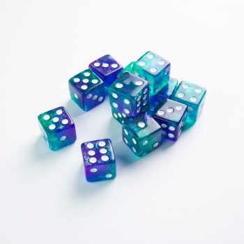 Gamegenic Galaxy Series D6 Würfel Set "Neptune" (12 Dice)