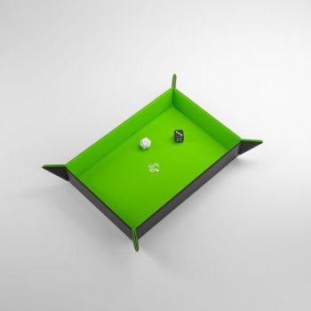Gamegenic-Magnetic-Dice-Tray-Rectangular-Black-Green