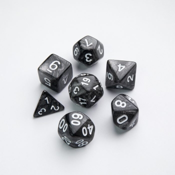 Gamegenic - Galaxy Series - Moon - RPG Dice Set (7pcs)