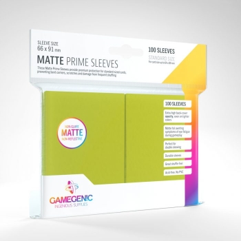 100-Gamegenic-Matte-Prime-Huellen-Limonen-Gruen