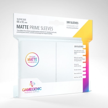 100-Gamegenic-Matte-Prime-Huellen-Weiss