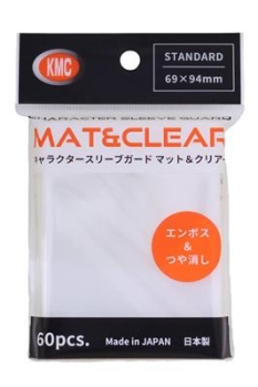 KMC-Standard-Size-character-sleeve-guard-mat-clear-60