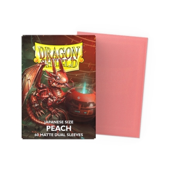 Dragon-Shield-dual-matte-peach-japanese-size-60-Sleeves