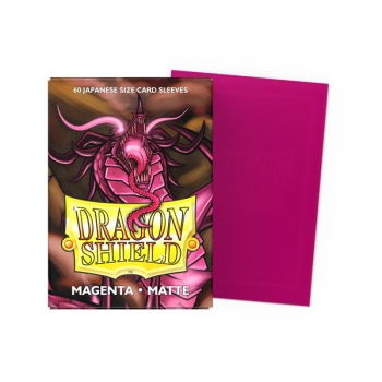 Dragon-Shield-matte-magenta-japanese-size-60-Sleeves