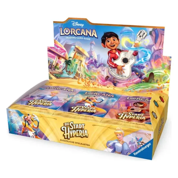 Disney-Lorcana-Die-Stadt-Hyperia-Booster-Display-Deutsch