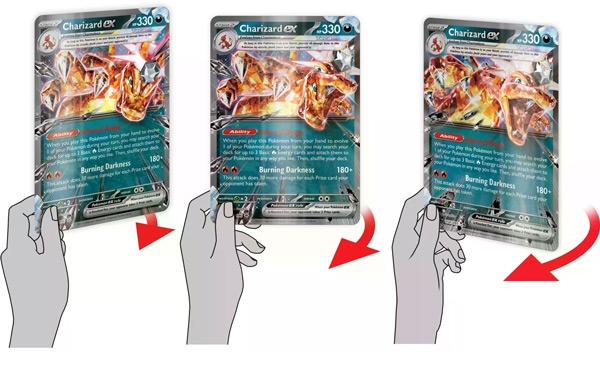 Pokemon-cards-charizard-ex-special-Collection-3d-effect-englisch