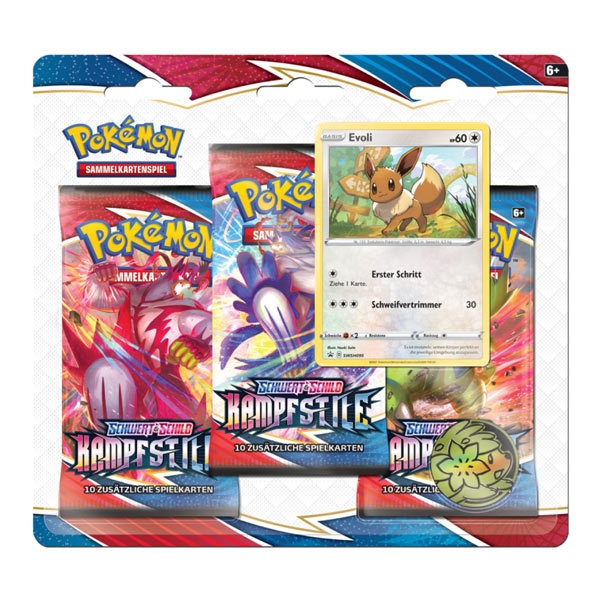 pokemon-karten-kampfstile-3-Pack-Blister-Evoli-deutsch
