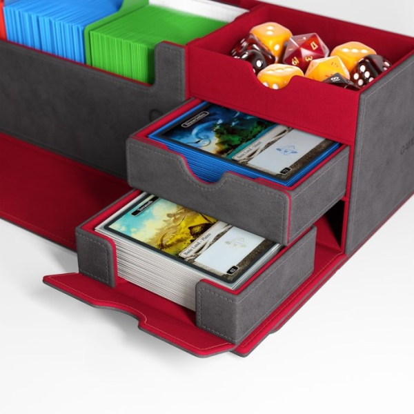 Gamegenic Cards' Lair PRO 1000+ Convertible (Gray/Red)