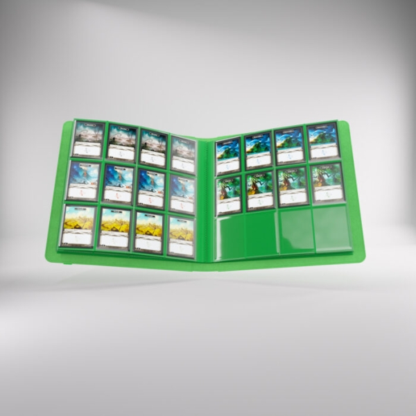 Gamegenic Prime 12-Pocket Ordner (Grün)