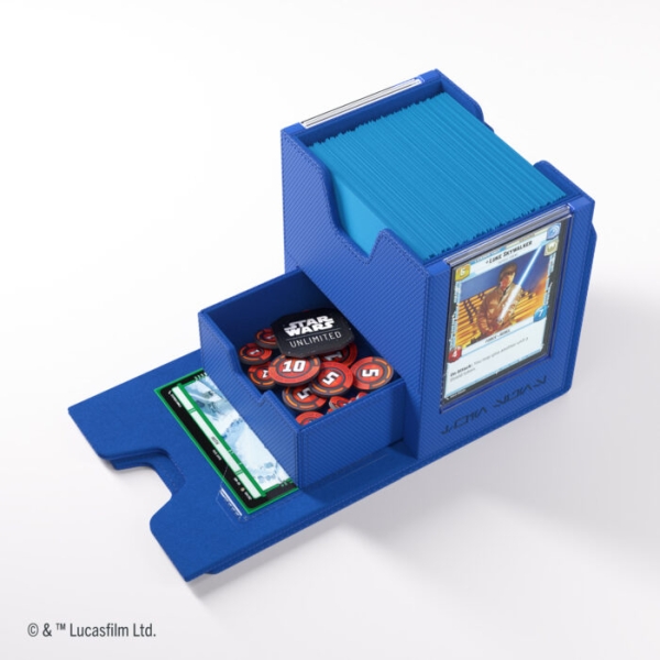 Gamegenic Twin Suns Deck Pod 100+ (Blau)