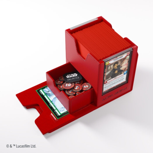 Gamegenic Twin Suns Deck Pod 100+ (Rot)