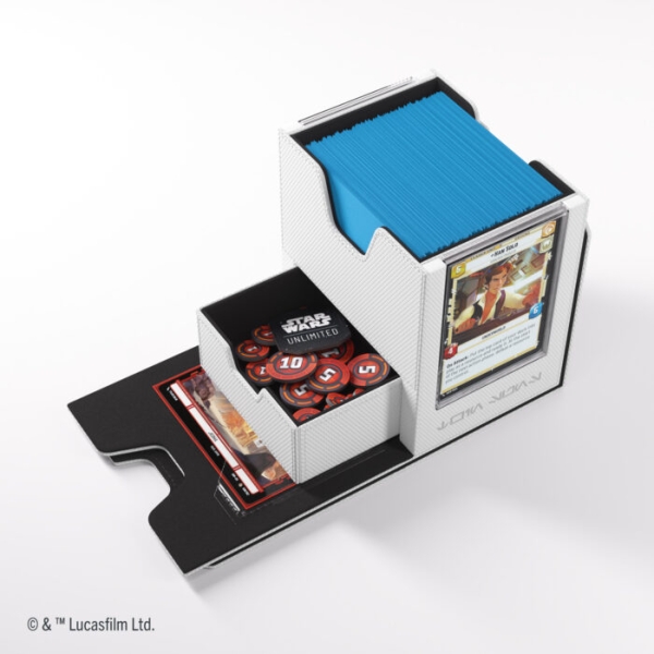 Gamegenic Twin Suns Deck Pod 100+ (Weiss)