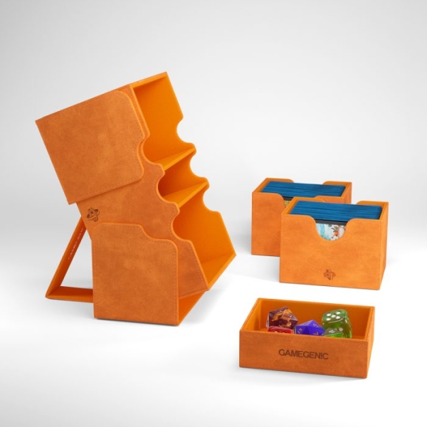 Gamegenic Stronghold 200+ XL Deck Box (Orange)