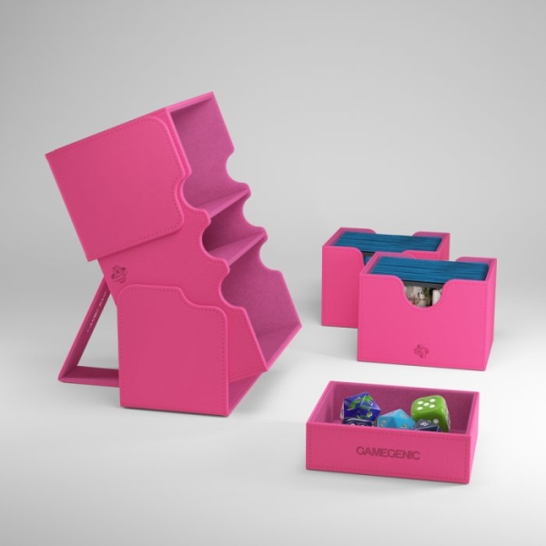 Gamegenic Stronghold 200+ XL Deck Box (Pink)