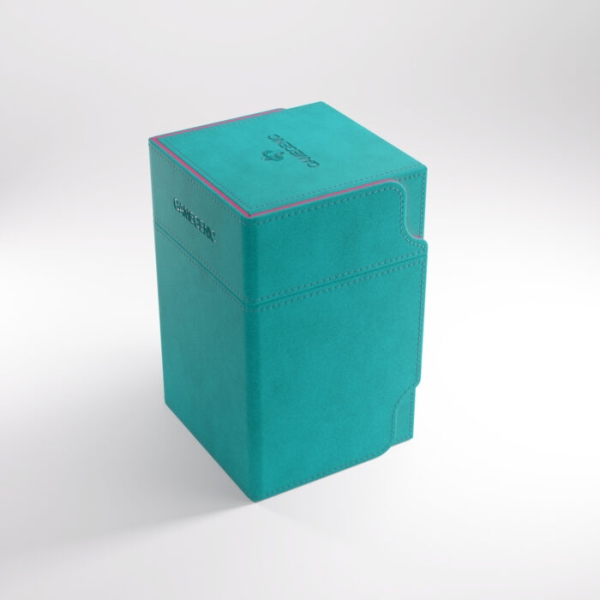 Gamegenic Watchtower 100+ XL Deck Box (Teal/Pink)