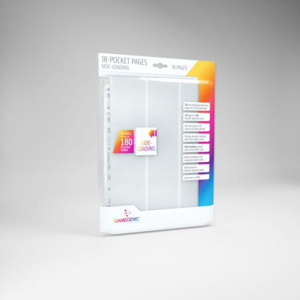 10-Gamegenic-18-Pocket-Side-Loading-Pages-Weiss