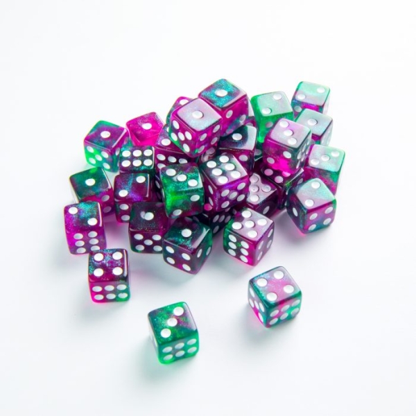 Gamegenic Galaxy Series D6 Würfel Set "Aurora" (36 Dice)