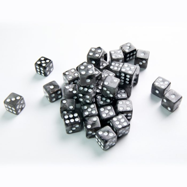 Gamegenic Galaxy Series D6 Würfel Set "Moon" (36 Dice)
