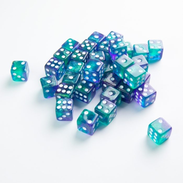 Gamegenic Galaxy Series D6 Würfel Set "Neptune" (36 Dice)
