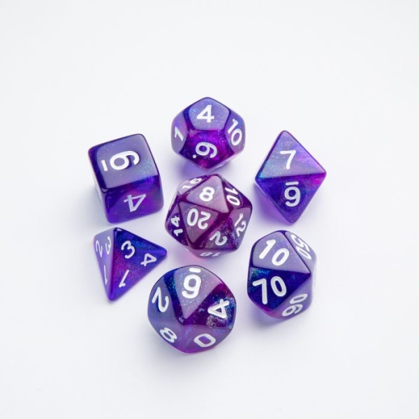 Gamegenic - Galaxy Series - Nebula - RPG Dice Set (7pcs)