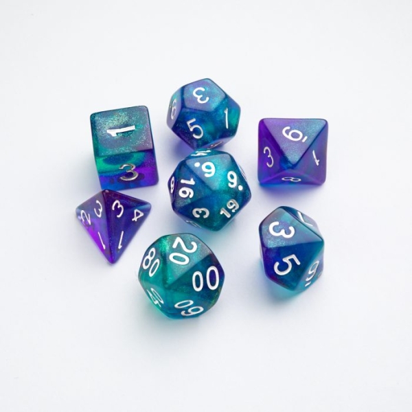 Gamegenic - Galaxy Series - Neptune - RPG Dice Set (7pcs)