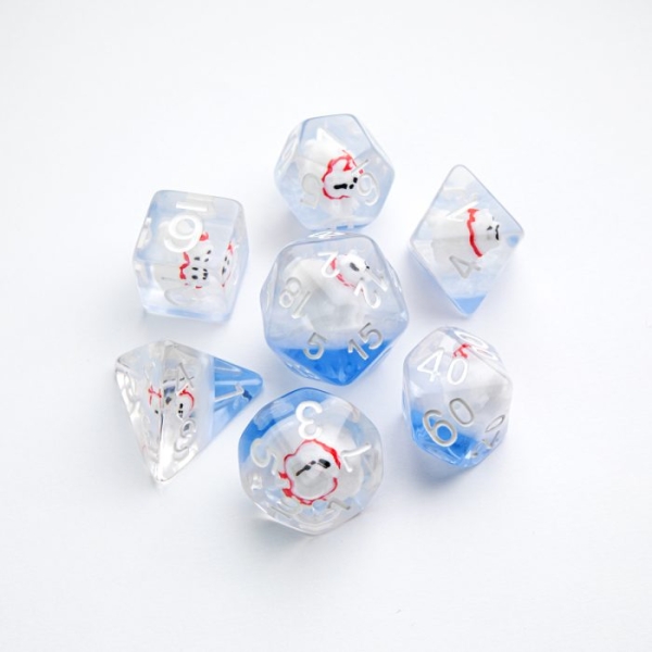 Gamegenic - Embraced Series - Polar Bear - RPG Dice Set (7pcs)