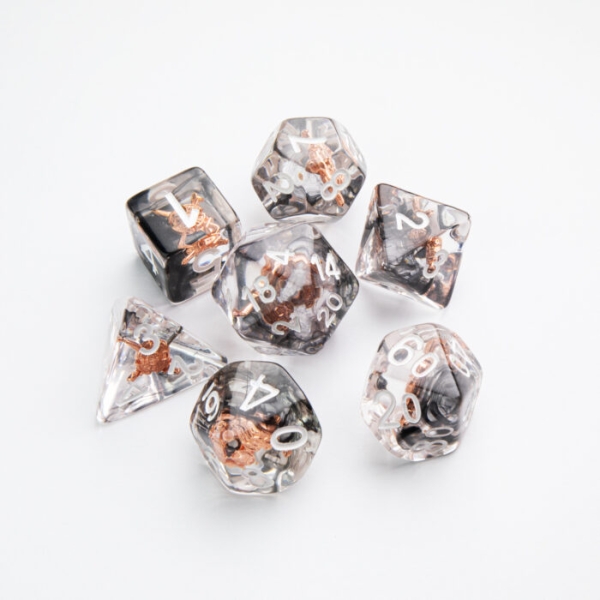 Gamegenic - Embraced Series - Shield & Weapons - RPG Dice Set (7pcs)