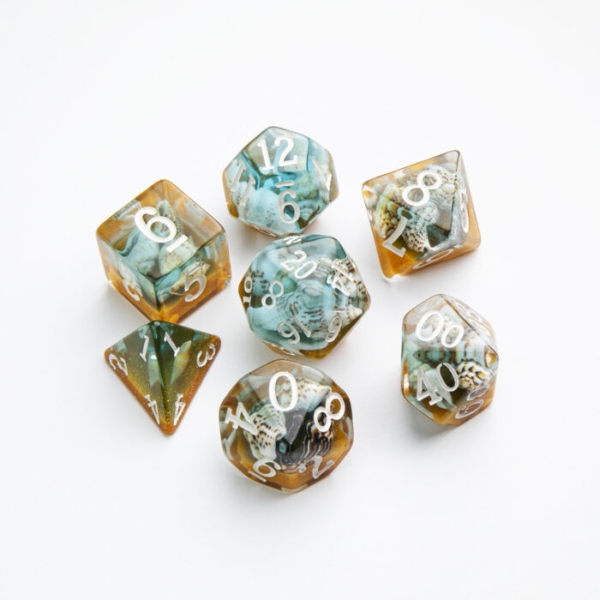 Gamegenic - Embraced Series - Summer Time - RPG Dice Set (7pcs)