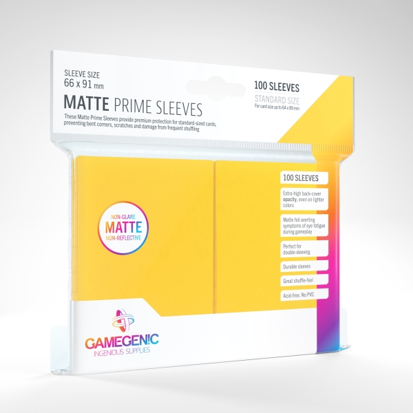 100-Gamegenic-Matte-Prime-Huellen-Gelb