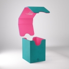 Gamegenic Squire 100+ XL Deck Box (Teal/Pink)