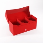 Gamegenic Triple Deck Holder 300+ XL Deck Box (Rot)
