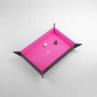Gamegenic-Magnetic-Dice-Tray-Rectangular-Black-Pink