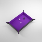 Gamegenic-Magnetic-Dice-Tray-Rectangular-Black-Purple
